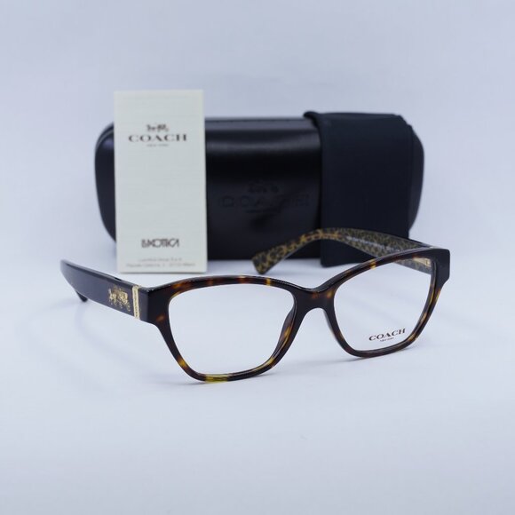 Final Price! Coach HC6088 5394 Havana Eyeglasses 52mm - Picture 1 of 12